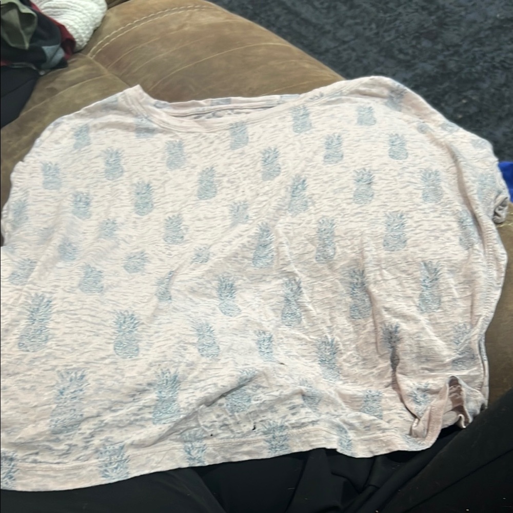 Pineapple Print Top